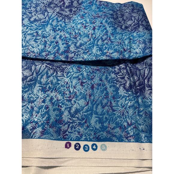 Quilt Fabric FAIRY FROST blue pearlized CM-376 1 yd x 44" Michael Miller OOP - Picture 3 of 3